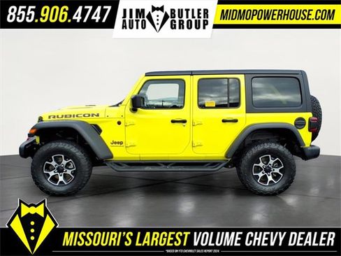 Used 2023 Jeep Wrangler Unlimited Rubicon w/ LED Lighting Group image 2