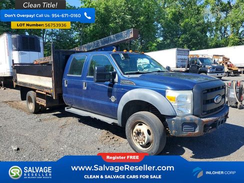 Used 2011 Ford F550 4x4 Crew Cab Super Duty w/ Payload Upgrade Pkg image 5