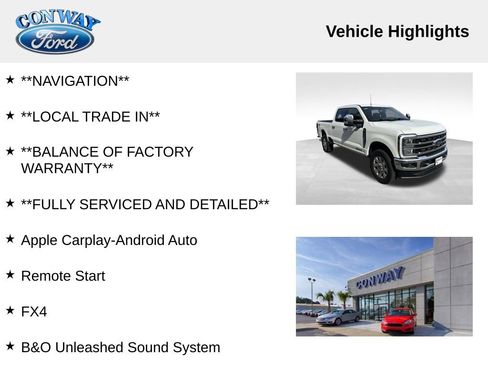 Used 2024 Ford F350 King Ranch w/ Chrome Package image 8