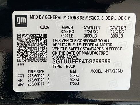 New 2026 GMC Sierra 1500 AT4 image 20