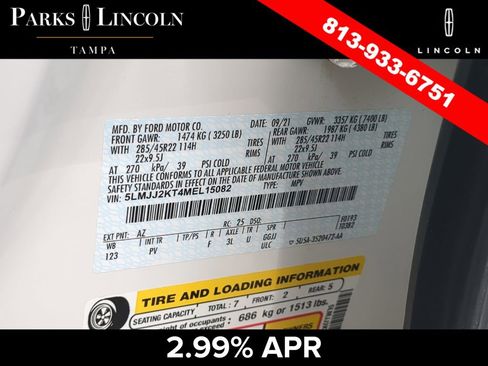 Certified 2021 Lincoln Navigator Reserve w/ Luxury Package RWD image 37