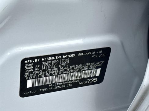 Used 2022 Mitsubishi Mirage Black Edition FWD image 32