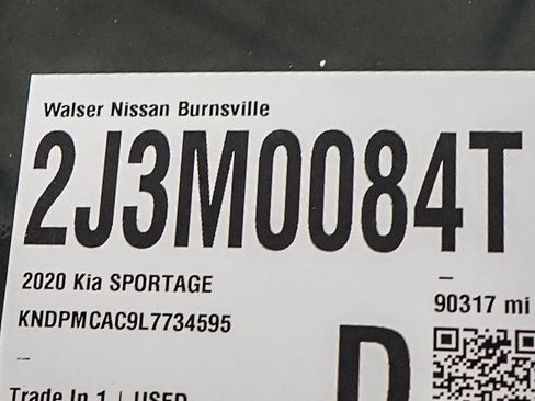 Used 2020 Kia Sportage LX w/ LX Popular Package AWD/4WD image 30