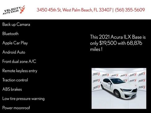 Used 2021 Acura ILX w/ Premium Package FWD image 25