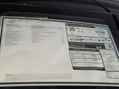 New 2026 Mercedes-Benz GLA 35 AMG 4MATIC image 19