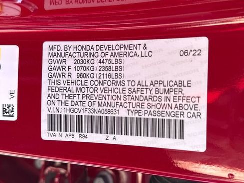 Used 2022 Honda Accord Sport image 17
