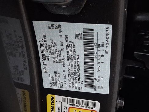 Certified 2022 Ford Bronco Sport Base image 27