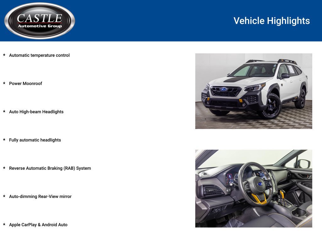 Used 2025 Subaru Outback Wilderness AWD/4WD image 8