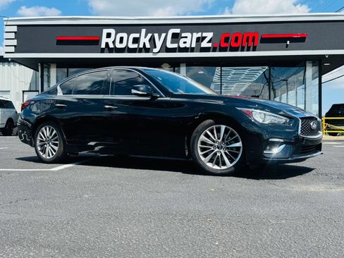 Used 2021 INFINITI Q50 Luxe AWD/4WD image 1