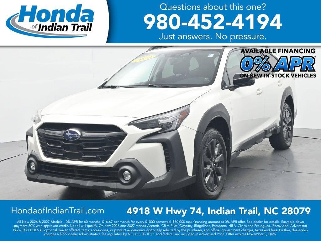 Used 2024 Subaru Outback Onyx Edition XT w/ Popular Package #2 AWD/4WD 360° Tour