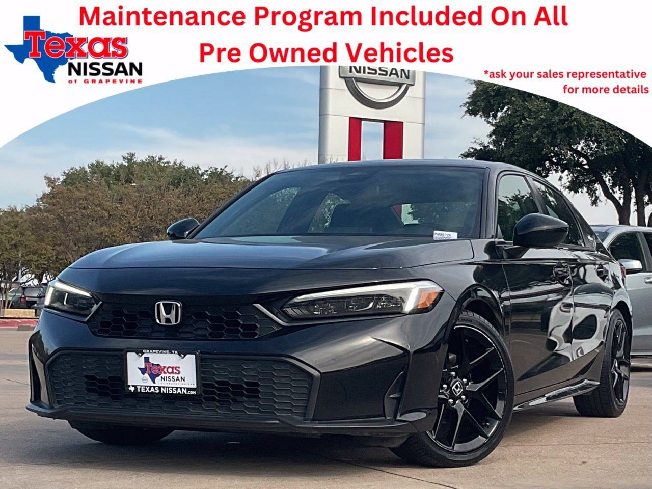 Used 2025 Honda Civic Sport image 1