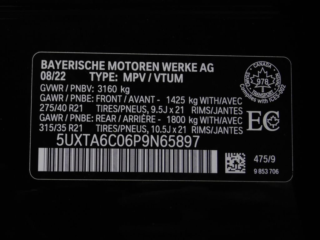 Used 2023 BMW X5 xDrive45e AWD/4WD image 87