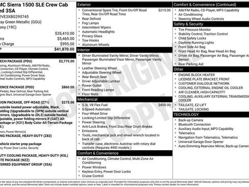 Used 2011 GMC Sierra 1500 SLE w/ Power Tech Package AWD/4WD image 5