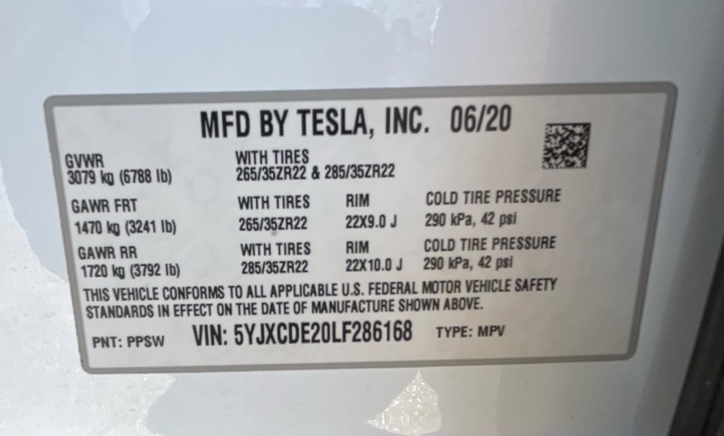 Used 2020 Tesla Model X Long Range AWD/4WD image 36