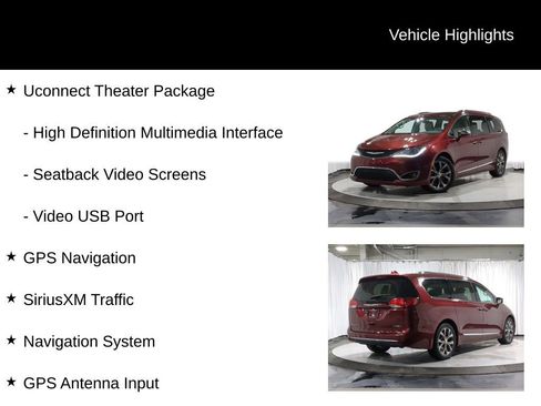 Used 2017 Chrysler Pacifica Limited w/ UConnect Theater Package image 13