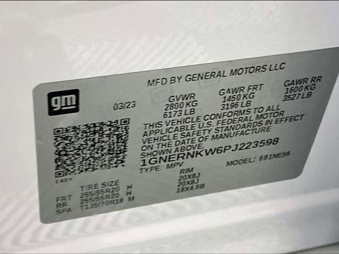 Certified 2023 Chevrolet Traverse High Country image 35