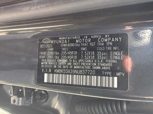 Certified 2022 Hyundai Kona Limited FWD image 35