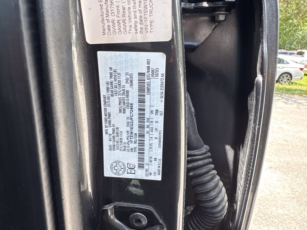 Used 2018 Ford F150 Lariat w/ Equipment Group 502A Luxury AWD/4WD image 14