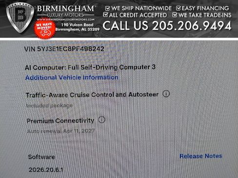Used 2023 Tesla Model 3 Performance AWD/4WD image 2