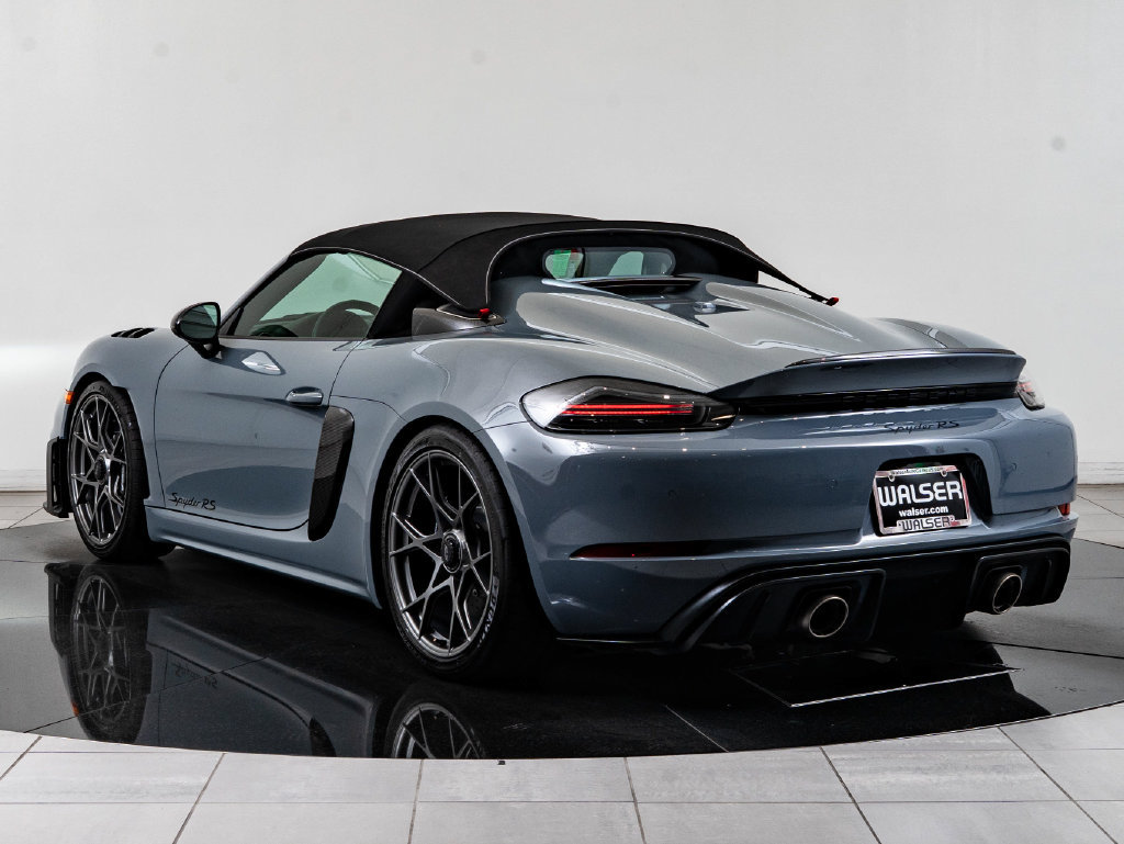 Certified 2024 Porsche 718 Boxster Spyder RS RWD image 3