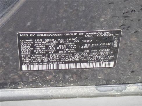 Used 2024 Volkswagen Atlas SE image 15