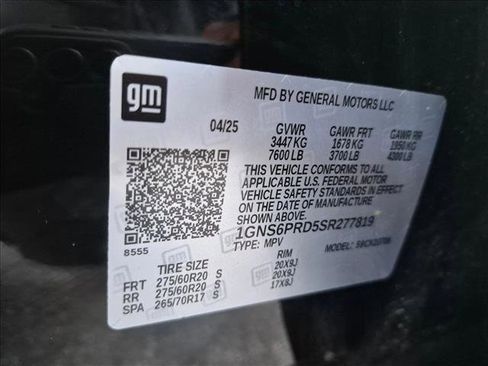 Used 2025 Chevrolet Tahoe Z71 AWD/4WD image 18