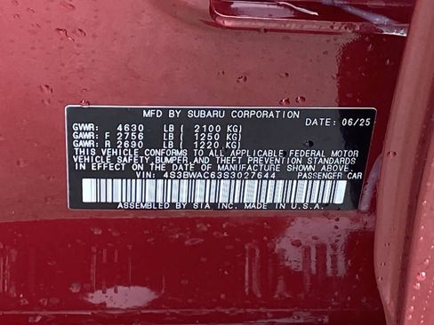 Used 2025 Subaru Legacy Premium image 34