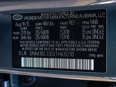 Used 2026 Hyundai Tucson SEL AWD/4WD image 14
