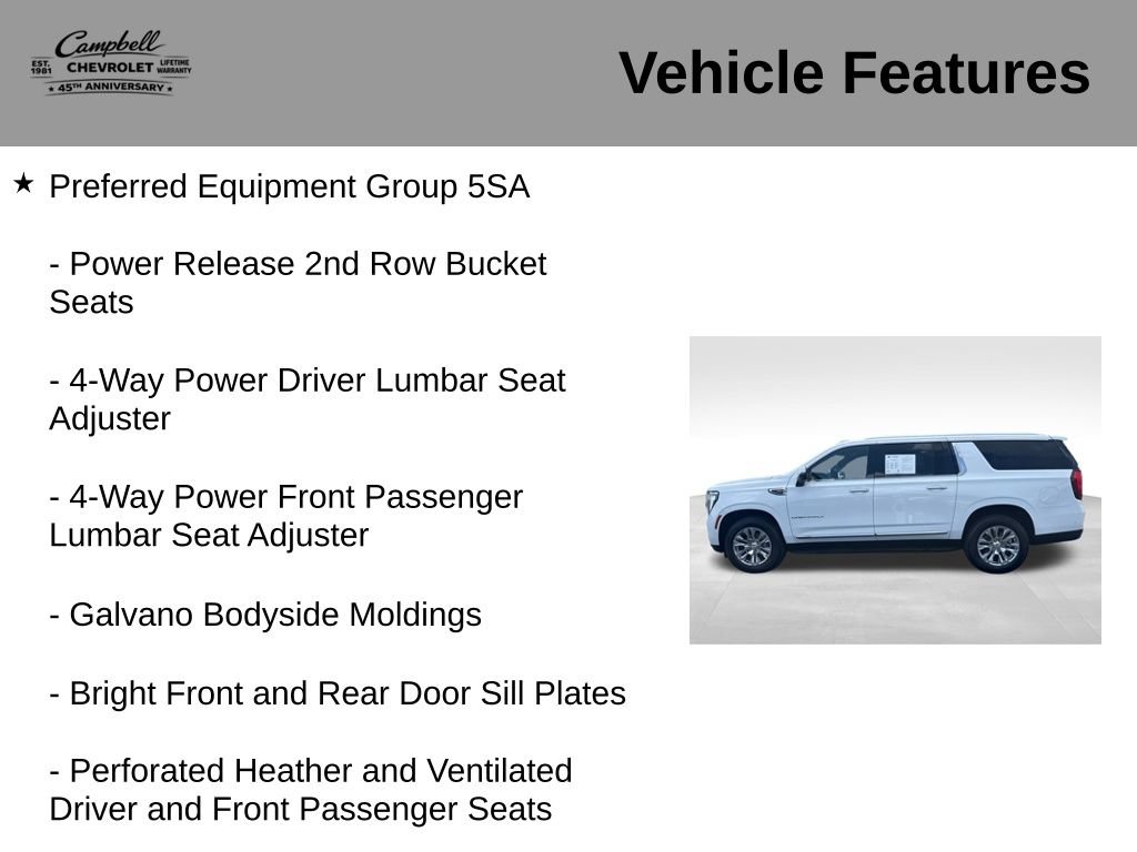 Used 2025 GMC Yukon XL Denali AWD/4WD image 5