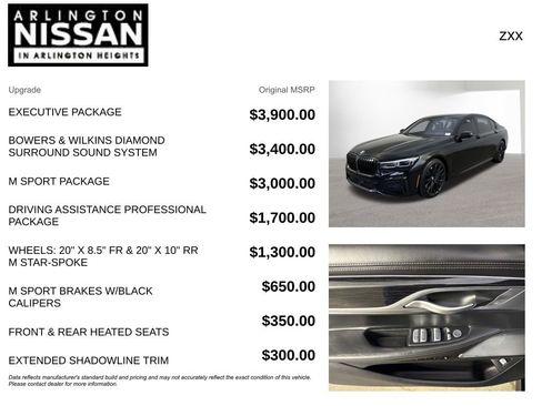 Used 2022 BMW 750i xDrive 750i xDrive w/ Executive Package image 4