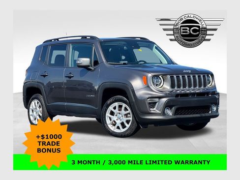 Used 2021 Jeep Renegade Limited w/ Sun & Sound Group AWD/4WD image 1
