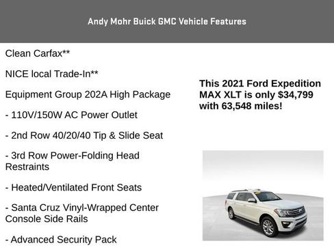 Used 2021 Ford Expedition Max XLT image 4