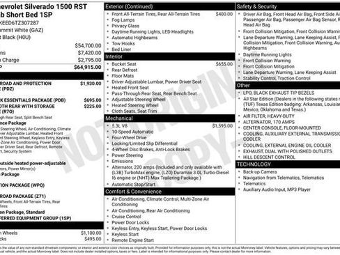 New 2026 Chevrolet Silverado 1500 RST AWD/4WD image 2