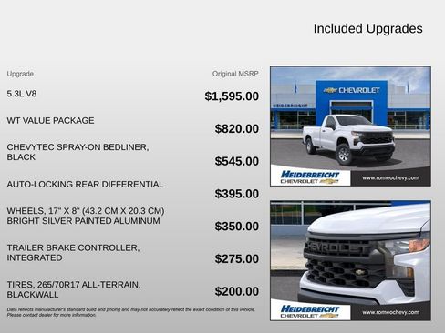 New 2025 Chevrolet Silverado 1500 W/T w/ WT Value Package image 4