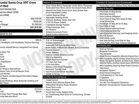 Used 2024 Hyundai Santa Cruz XRT AWD/4WD image 30