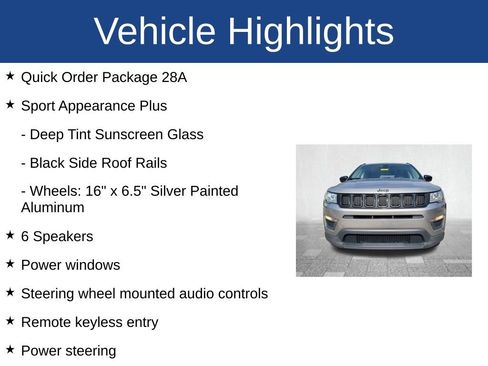 Used 2018 Jeep Compass Sport image 3