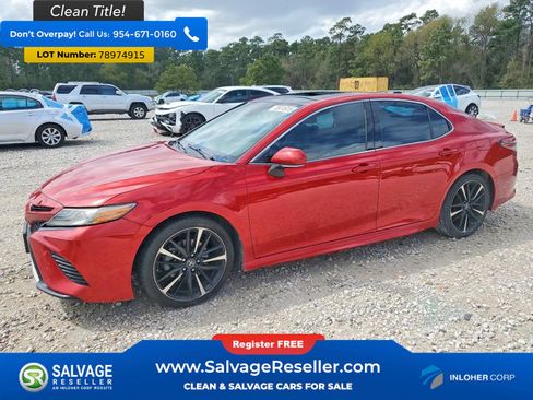 Used 2019 Toyota Camry XSE FWD image 1