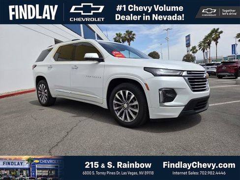 Certified 2022 Chevrolet Traverse Premier w/ LPO, Cargo Package FWD image 1