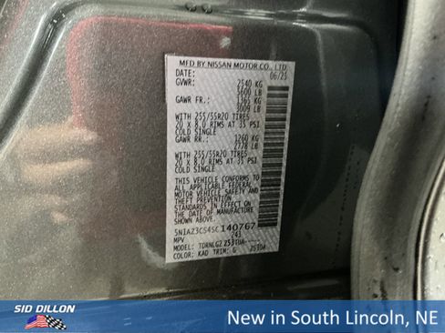 New 2025 Nissan Murano SL w/ Cargo Package image 12