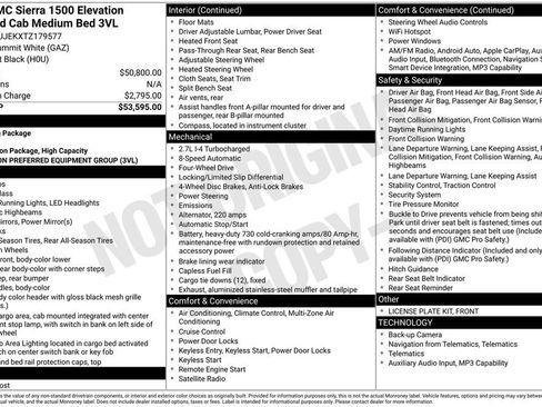 New 2026 GMC Sierra 1500 Elevation AWD/4WD image 44