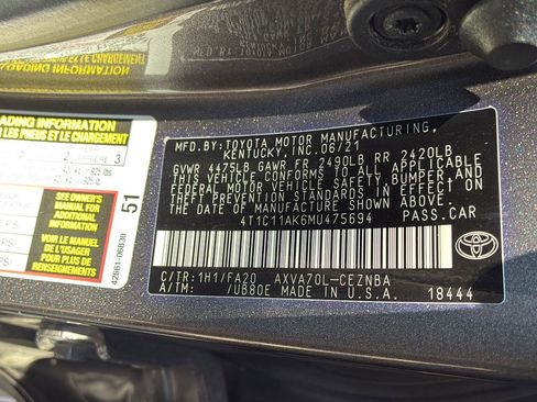 Used 2021 Toyota Camry LE image 40