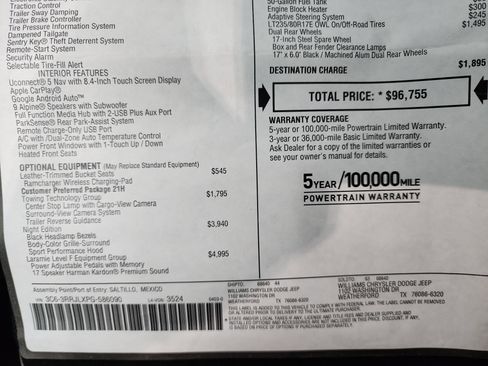 Used 2023 RAM 3500 Laramie image 53