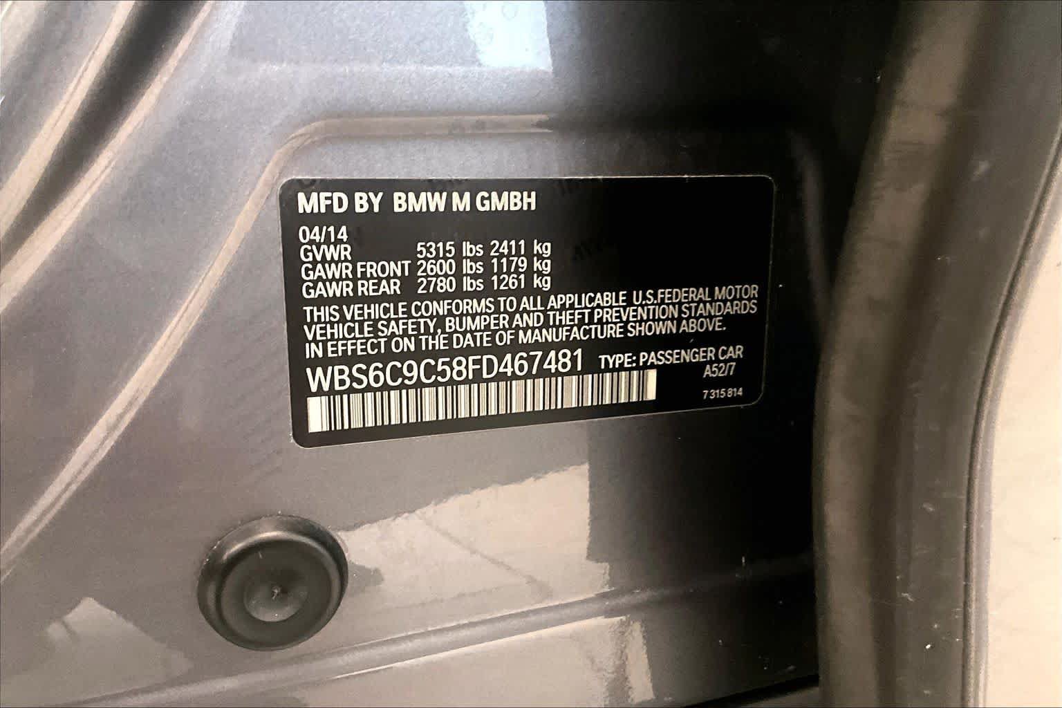 Used 2015 BMW M6 Gran Coupe RWD image 30