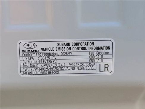 New 2026 Subaru WRX tS AWD/4WD image 18