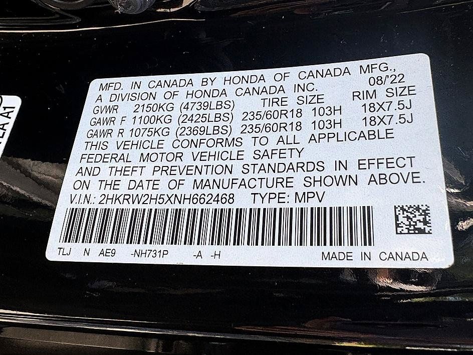 Used 2022 Honda CR-V EX image 25