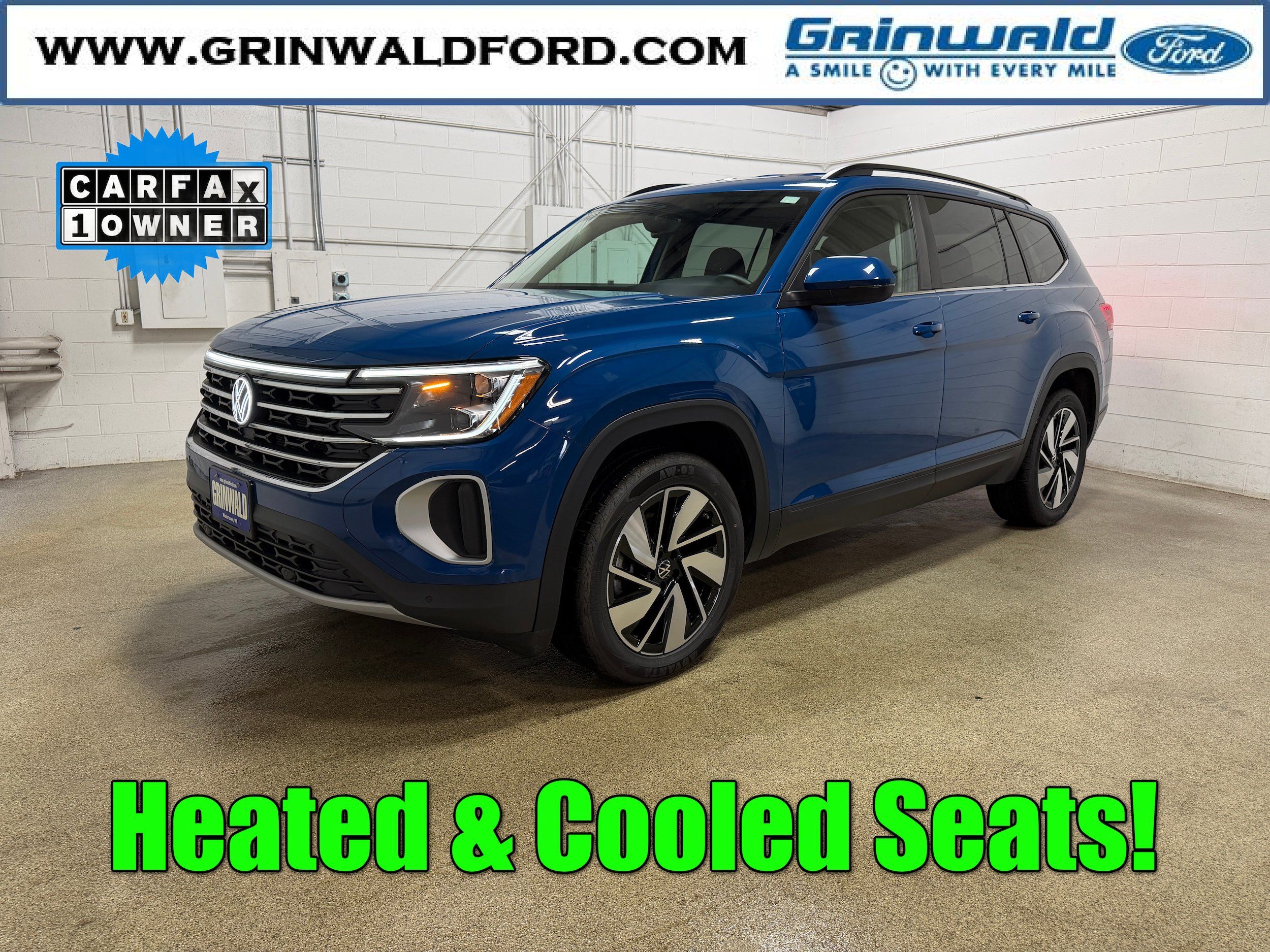 Used 2026 Volkswagen Atlas SE AWD/4WD image 1