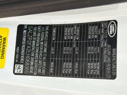 Used 2020 Land Rover Range Rover Evoque SE image 43