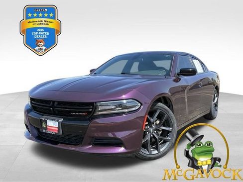 Used 2021 Dodge Charger SXT w/ Blacktop Package RWD image 1