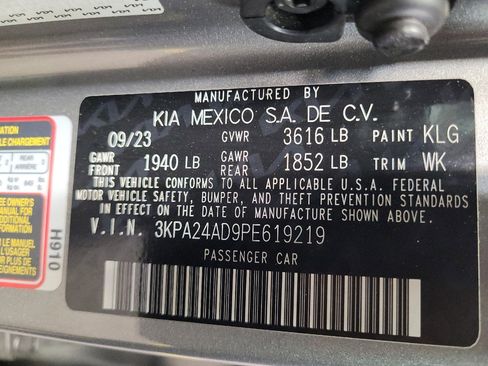 Used 2023 Kia Rio S FWD image 33