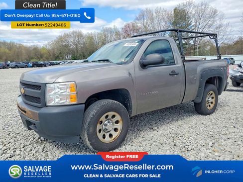 Used 2013 Chevrolet Silverado 1500 W/T AWD/4WD image 1